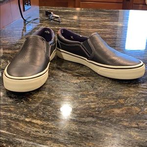 Bass Pilot Leather Slip On